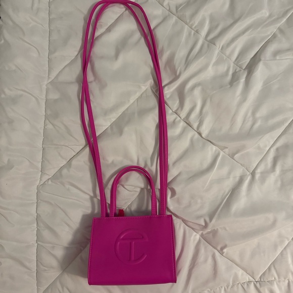 Telfar Azalea Pink Small Shopping Bag - Picture 2 of 4